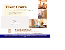 Tablet Screenshot of favorcrown.com